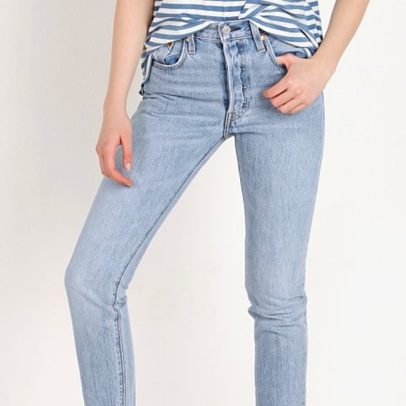 NWT Levi’s 501 S Skinny Jeans in Love Fool 24 x 30 - Picture 2 of 16